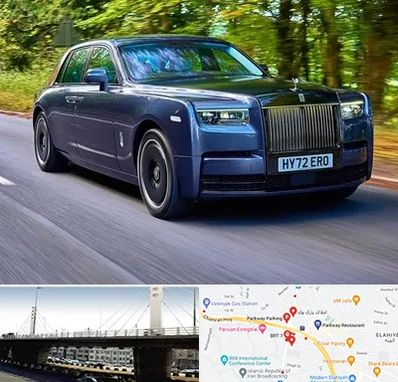 اجاره ماشین لوکس در پارک وی 