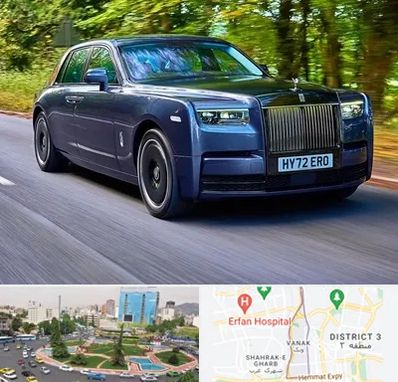 اجاره ماشین لوکس در ونک 