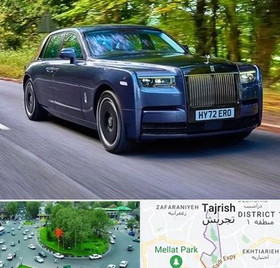 اجاره ماشین لوکس در تجریش 