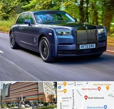 اجاره ماشین لوکس در سهروردی 