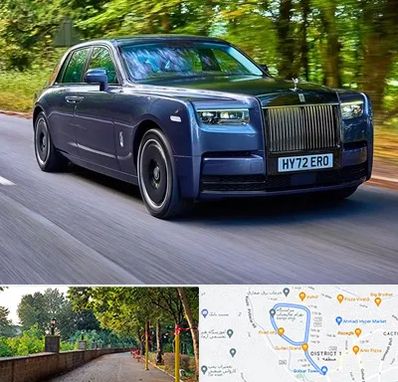 اجاره ماشین لوکس در فلکه گاز رشت