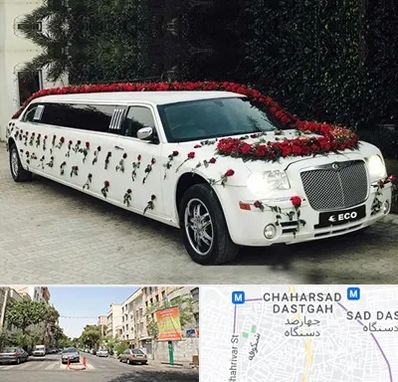 اجاره ماشین عروس لیموزین در چهارصد دستگاه 