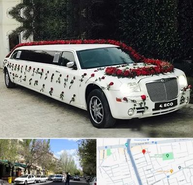 اجاره ماشین عروس لیموزین در کوی فیروز تبریز