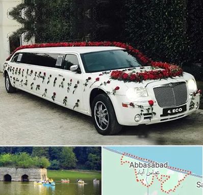 اجاره ماشین عروس لیموزین در عباس آباد
