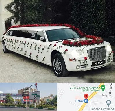 اجاره ماشین عروس لیموزین در هروی 