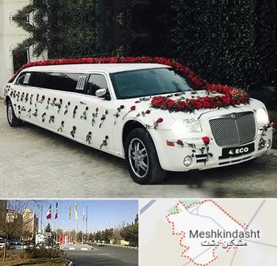 اجاره ماشین عروس لیموزین در مشکین دشت