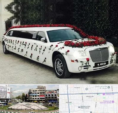 اجاره ماشین عروس لیموزین در مرکز تهران