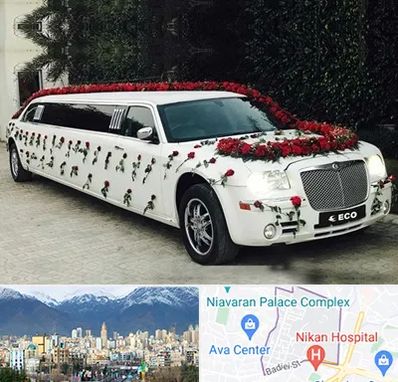 اجاره ماشین عروس لیموزین در آجودانیه 
