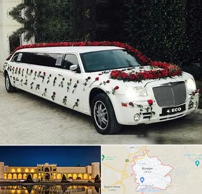 اجاره ماشین عروس لیموزین در برازجان