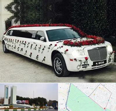 اجاره ماشین عروس لیموزین در بلوار فلسیطین مشهد
