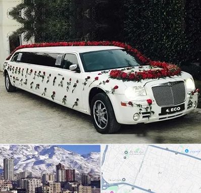 اجاره ماشین عروس لیموزین در ازگل