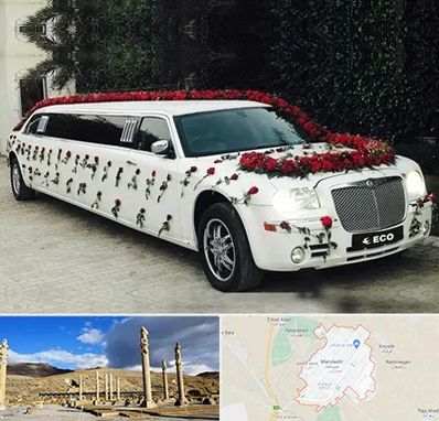 اجاره ماشین عروس لیموزین در مرودشت