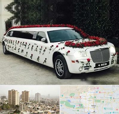 اجاره ماشین عروس لیموزین در منطقه 5 تهران 