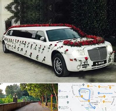 اجاره ماشین عروس لیموزین در بلوار گیلان رشت