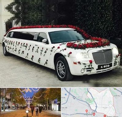 اجاره ماشین عروس لیموزین در ولیعصر ارومیه