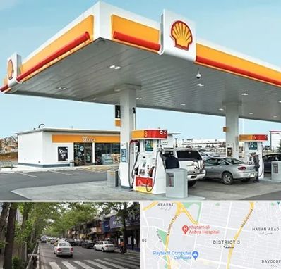 پمپ بنزین در ظفر 