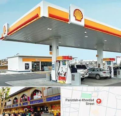 پمپ بنزین در 15 خرداد