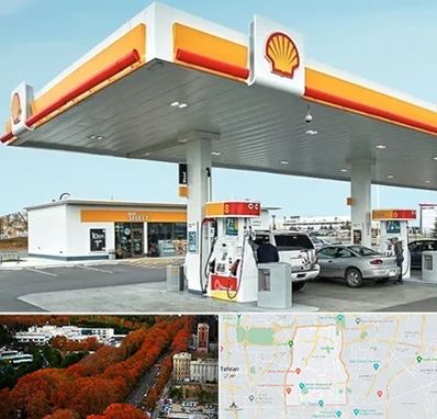 پمپ بنزین در منطقه 6 تهران 