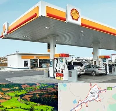 پمپ بنزین در نکا