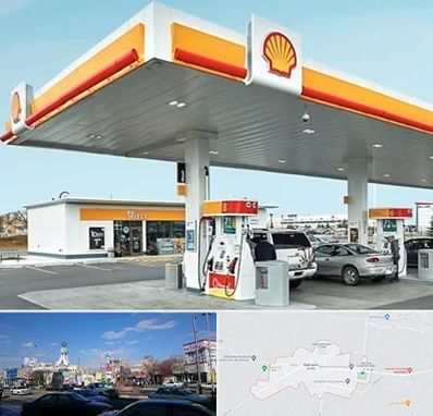 پمپ بنزین در ماهدشت کرج 