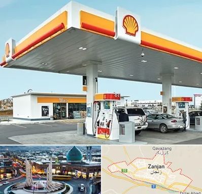 پمپ بنزین در زنجان