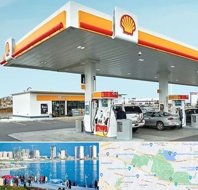 پمپ بنزین در چیتگر 