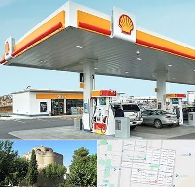 پمپ بنزین در مرداویج اصفهان