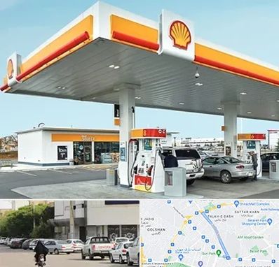 پمپ بنزین در قدوسی شرقی شیراز