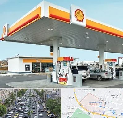 پمپ بنزین در گلشهر کرج