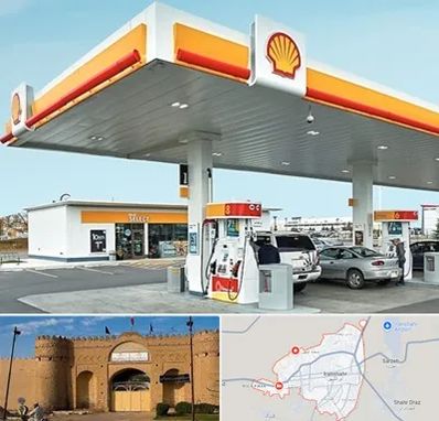 پمپ بنزین در ایرانشهر