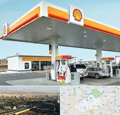 پمپ بنزین در منطقه 19 تهران 