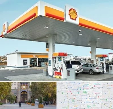 پمپ بنزین در منطقه 12 تهران 