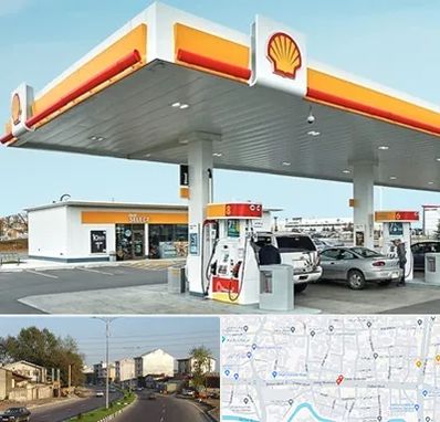 پمپ بنزین در ضیابری رشت