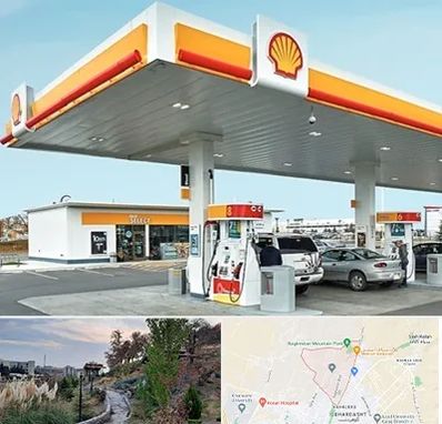 پمپ بنزین در باغستان کرج