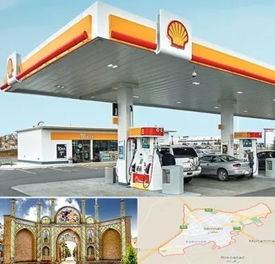 پمپ بنزین در سمنان