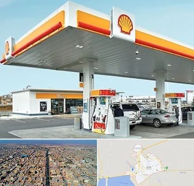 پمپ بنزین در بندر ماهشهر