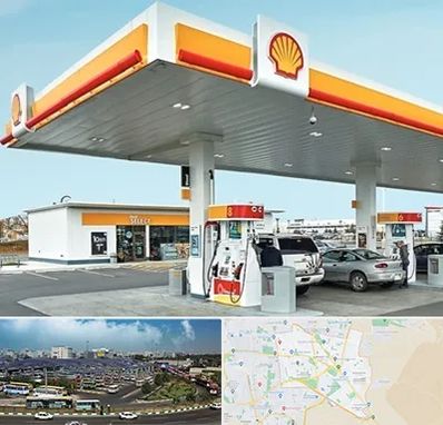 پمپ بنزین در منطقه 15 تهران 