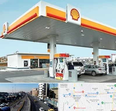 پمپ بنزین در پیروزی 