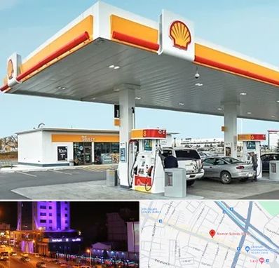 پمپ بنزین در آبرسان تبریز