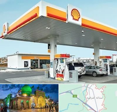 پمپ بنزین در آستانه اشرفیه