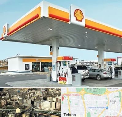 پمپ بنزین در مرزداران 