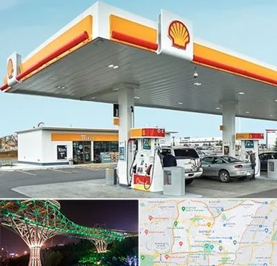 پمپ بنزین در منطقه 3 تهران 