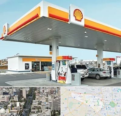 پمپ بنزین در منطقه 18 تهران 