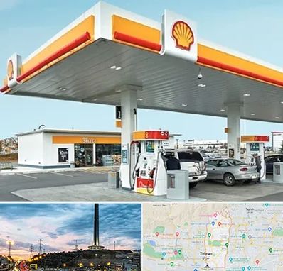 پمپ بنزین در منطقه 2 تهران 