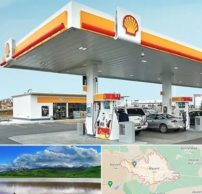 پمپ بنزین در مرند