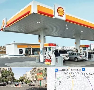 پمپ بنزین در چهارصد دستگاه 