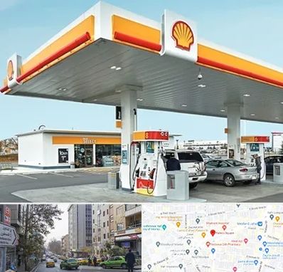 پمپ بنزین در فاطمی 