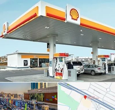 پمپ بنزین در لاله پارک تبریز