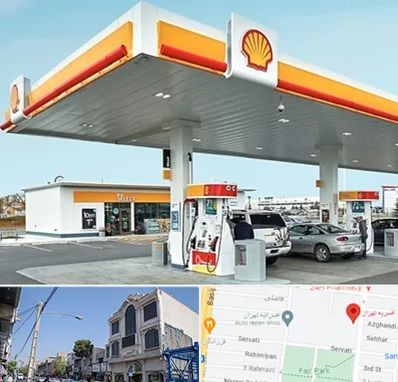 پمپ بنزین در افسریه 