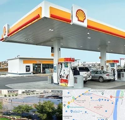 پمپ بنزین در گلستان اهواز